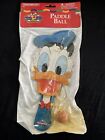 Vtg Tootsie Toy Donald Duck Paddle Ball Game New Sealed Mickeys Stuff For Kids