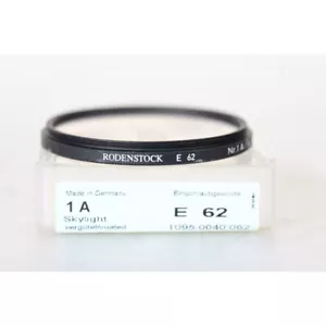 Rodenstock 62mm Skylight 1A - Skylight Filter E-62 - Protection Filter ES62 - Picture 1 of 2