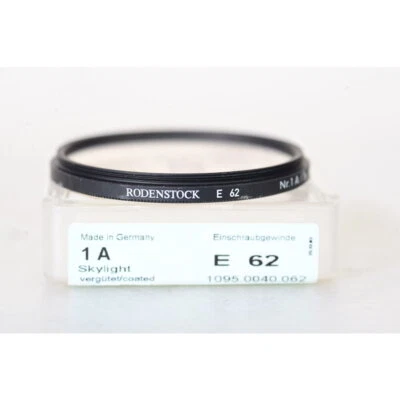 Rodenstock 62mm Skylight 1A - Skylight Filter E-62 - Protection Filter ES62 - Image 1 of 2