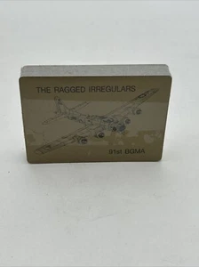 The Ragged Irregulars 91st BGMA plane Gold playing card Hoyle Made In USA - New - Picture 1 of 4