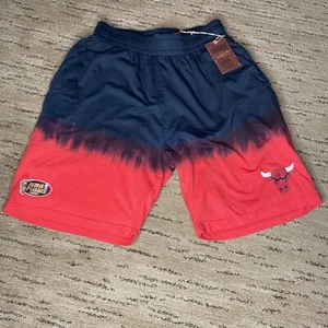 Mitchell & Ness NBA Finals Chicago Bulls Shorts Tie Dye Mens Medium - Picture 1 of 10