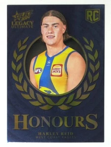 Harley Reid #023/255 West Coast 2024 Select AFL Legacy Honours Rookie #H199 - Imagen 1 de 3