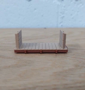 HOn30 Scale 14ft BULKHEAD FLAT kit. No trucks/couplers. OXIDE RED. 3D Print NEW! - Picture 1 of 4