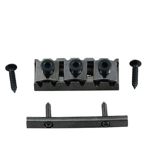 Floyd Rose BR2 42mm Tuerca de Bloqueo y Cuerda Árbol Negro Acabado Cromo LN-2890 - Imagen 1 de 2