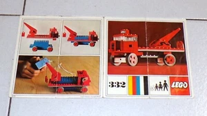 LEGO System ISTRUZIONI 332 Carro attrezzi Tow truck - manuale libretto 1967 - Foto 1 di 1
