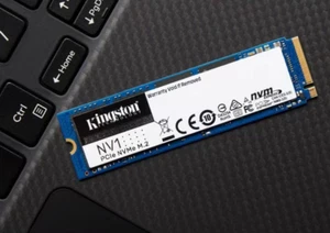 Kingston NV1 1TB M.2 2280 NVMe PCIe Internal SSD Up to 2100 MB/s SNVS/1000G - Afbeelding 1 van 4