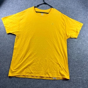 Camiseta Champion Para Hombre Talla XL Amarilla Calce Regular Manga Corta Informal Algodón Logo - Imagen 1 de 9
