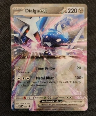 Pokemon Dialga ex 180 Sv: Scarlet & Violet Promo Card - Image 1 of 3