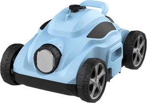 Robotic Pool Vacuum Cleaner, Cordless Pool Cleaner Robot with Dual Motors, Au... - Picture 1 of 12