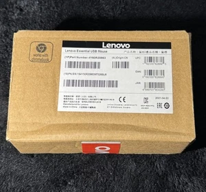 Lenovo Essential USB Mouse - 4Y50R20863 - Black New In Open Box - Picture 1 of 3