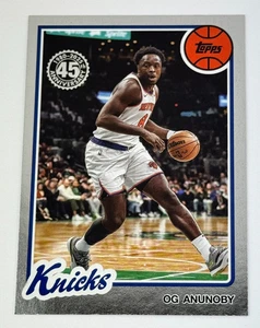 2025-2026 Topps Baloncesto OG Anunoby #80BK-33 45 Aniversario New York Knicks - Imagen 1 de 2