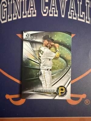 2022 Bowman Platinum Shalin Polanco Top Prospects Ice Foil Parallel #TOP-59 RC - Image 1 of 4
