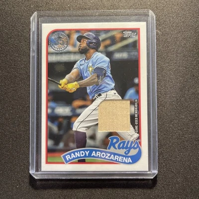 2024 Topps Series 1 Randy Arozarena 1989 35th Anniversary Bat Relic  - Image 1 of 4