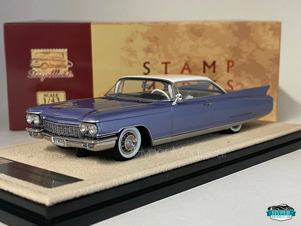 STAMP-MODELS 1/43 CADILLAC ELDORADO SEVILLE 1960 HEATHER MET ART.STM60001 - Immagine 1 di 3