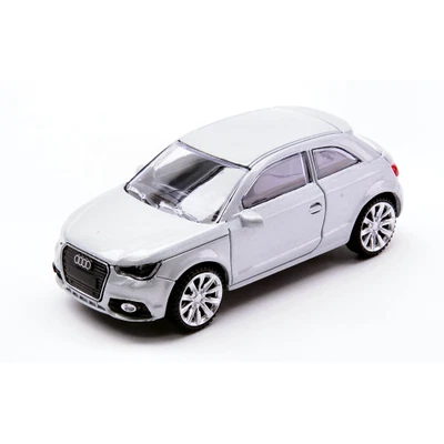 AUDI A1 SILVER 1:43 Rastar Auto Stradali Modellino Nuovo - Immagine 1 di 2