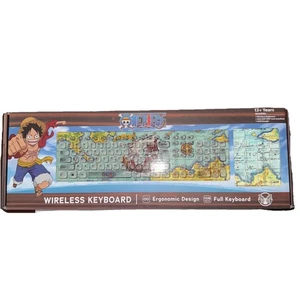 One Piece Wireless Ergonomic Full Designed Computer Keyboard - Afbeelding 1 van 5