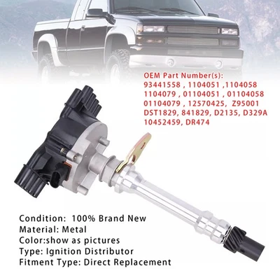 Ignition Distributor 12570425 Für GMC Cadillac Chevy Pickup SUV Van Tahoe 5.0 - Image 1 of 4