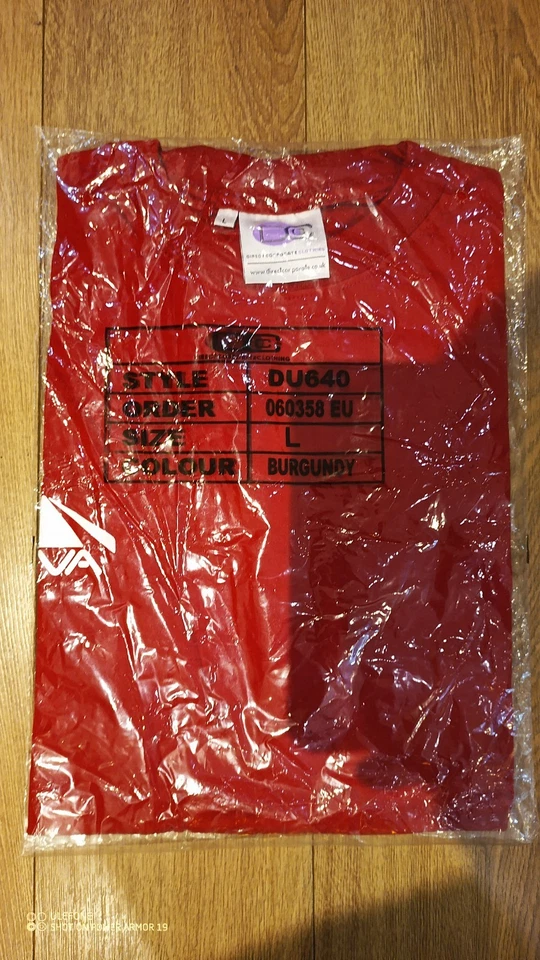 NUEVA CAMISETA CEVA Logistics Talla L - Logotipo de empresa de algodón negro Foto 1 de 1