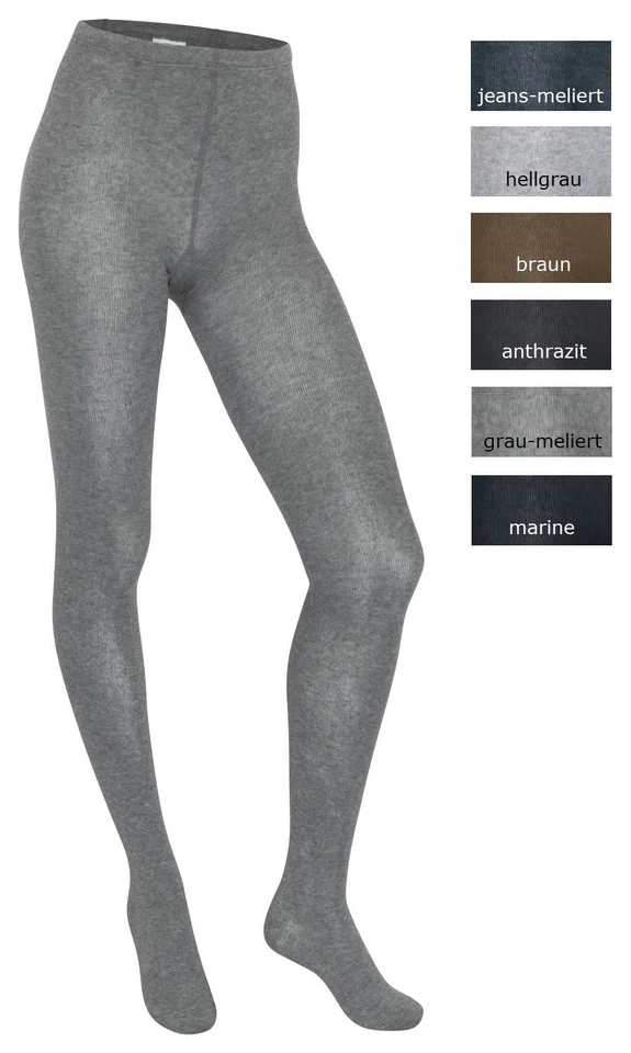 Strumpfhose, Strickstrumpfhose, Baumwolle, warm, elastisch, hochwertig, 34 - 58 - Bild 1 von 1