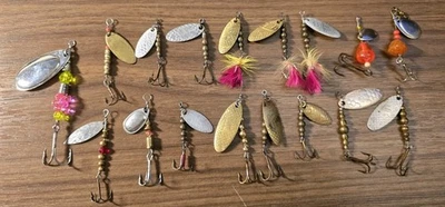 CP качели, швейцарские качели, шведские качели винтажный спиннер форели рыболовные приманки кол-во 17 - Изображение 1 из 4