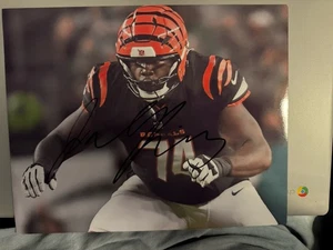 Jalen Rivers signed 8x10 Foto Cincinnati Bengals handsigniert 3 - Bild 1 von 1