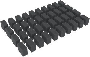 40 Distanzstücke Schaumstoffquader Schaumstoffblöcke 30 mm x 25 mm x 15 mm HS025 - Bild 1 von 4