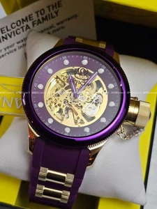 Invicta - Russian Diver - Automatic - 52mm Case 100m LUME Skeleton - mens watch - Picture 1 of 15