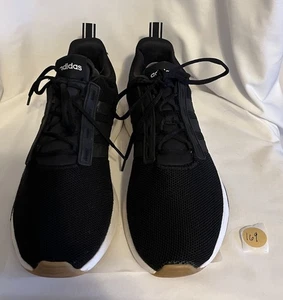 adidas Cloudfoam Super Black On Black Sneakers Men’s Sz. 11.5M - Picture 1 of 7
