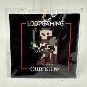 Minecraft Skeleton Warrior Pin Loot Crate Gaming Enamel 2022 1.5" - Picture 1 of 6