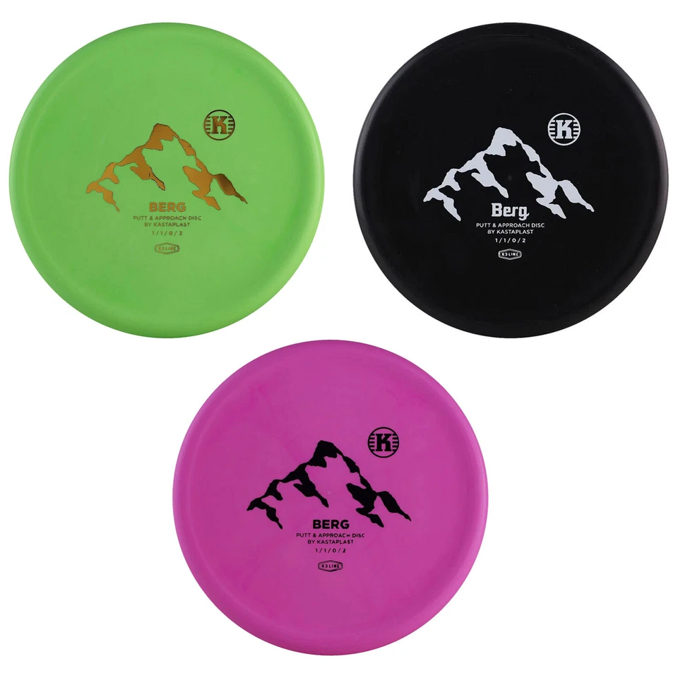 Kastaplast Disc Golf K3 Berg Putter 1/1/0/2 - Choose Exact Disc - Image 1 of 1
