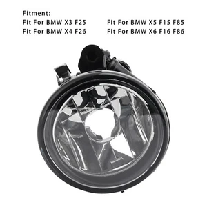 1 Feu Antibrouillard Avant Droit Sans Ampoules Pour Bmw X3 X4 X5 X6 63177238788 - Picture 1 of 10