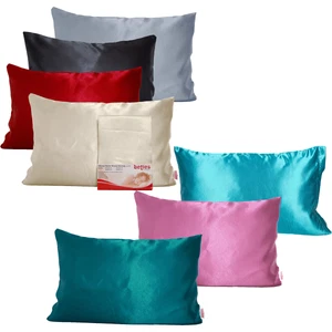 beties Satin Kissenbezug Glanz 40x60 cm Glanzsatin Kissenhülle anschmiegsam edel
