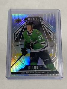 2022-23 Upper Deck Allure Rookie #113 FREDRIK KARLSTROM Dallas Stars RC AWT