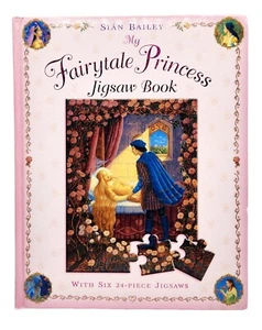 My Fairytale Princess Jigsaw Book By Sian Bailey, SIX 24pc Jigsaw Puzzles, NEW - Picture 1 of 15