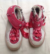 Girls DIESEL High Top Shoes size US 8 EUR 25