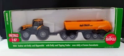 Siku 1/87 Tractor with Dolly and Tipping Trailer - Image 1 of 4