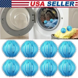 10Pcs Pet Hair Remover for Laundry Soft Lint Remover Catcher for Washing Machine - Picture 1 of 14