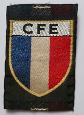 insigne tissu patch CFE SUEZ 1956 CORPS FRANCAIS EXPEDITIONNAIRE LEGION PARA