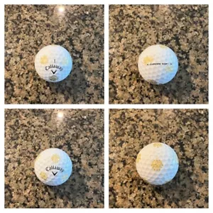 LOGO GOLFBALL - CALLAWAY TRUVIS #1 TRUMP NATIONAL GOLFSCHLÄGER LOGO CHROM WEICH. NEU - Bild 1 von 1