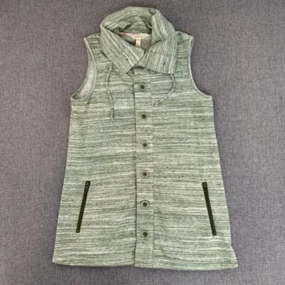 Chaqueta chaleco verde para mujer Matilda Jane XS 50 % algodón 50 % poliéster con botones. Foto 1 de 4