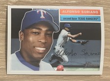 2005 Topps Heritage Alfonso Soriano THC4 Chrome /1956