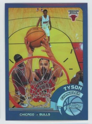 2002-03 Topps Chrome Refractors Tyson Chandler Chicago Bulls #53 - Image 1 of 2