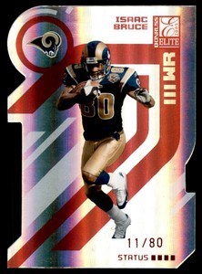 2005 Donruss Elite Status Red #89 Isaac Bruce /80
