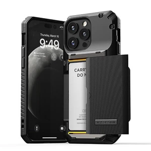 For Apple iPhone 15/Plus/Pro/Pro Max Case VRS [Damda Glide Pro] Semi-Auto Wallet - Picture 1 of 117