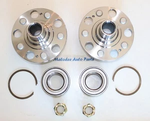 2x Rear Wheel Hub, Bearing, Snap Ring & Lug Nut Set For 06-14 Hyundai Tucson AWD - Picture 1 of 6