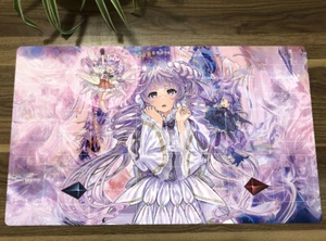 YuGiOh Table Playmat Vaalmonica TCG CCG Play Pad Trading Card Game Mat Free Bag - Picture 1 of 4