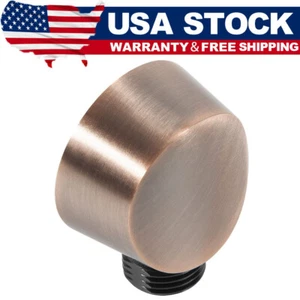 Conector de pared de ducha de mano A725ORB redondo Drop Ell bronce frotado con aceite 0,5 pulgadas - Imagen 1 de 13