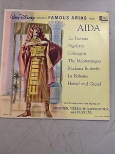 Famous Arias From Aida 1964 Vinyl Disneyland Records 1st Press - Picture 1 of 6