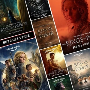 Lord of the Rings: The Rings of Power Posters A4 A3 A5 Prints Art TV Show Poster - Picture 1 of 55