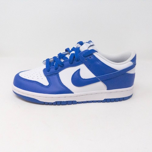 Nike Dunk Low White Hyper Royal GS Youth FB9109 131 ragazzo taglia 6 anni